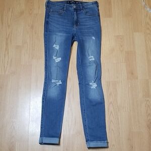 Hollister Distressed Skinny Jeans